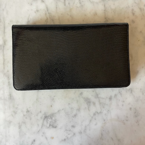 Suarez New York Lizard Black Clutch - Picture 8 of 11